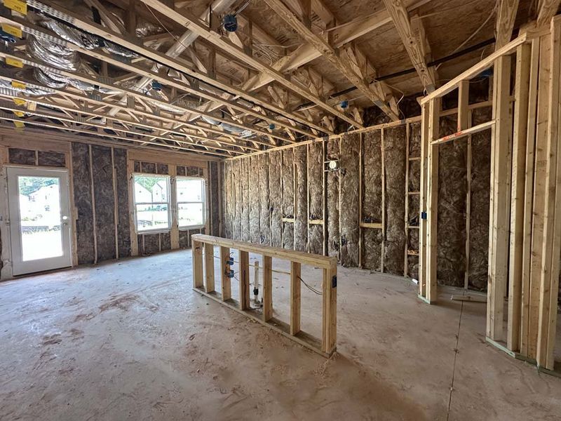 Kitchen Construction Progress