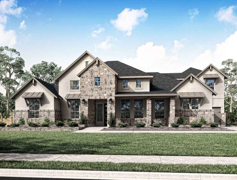 New construction Single-Family house Meritage, 99 James Estates Drive, Fulshear, TX 77441 - photo