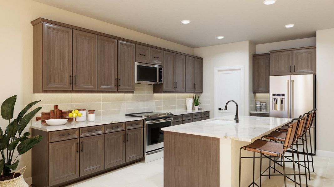 Kitchen | Gila | Wildera – Valley Series | New Homes in San Tan Valley, AZ | Landsea Homes