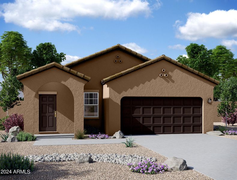 New construction Single-Family house 3857 E Charles Austin Lane, San Tan Valley, AZ 85143 - photo