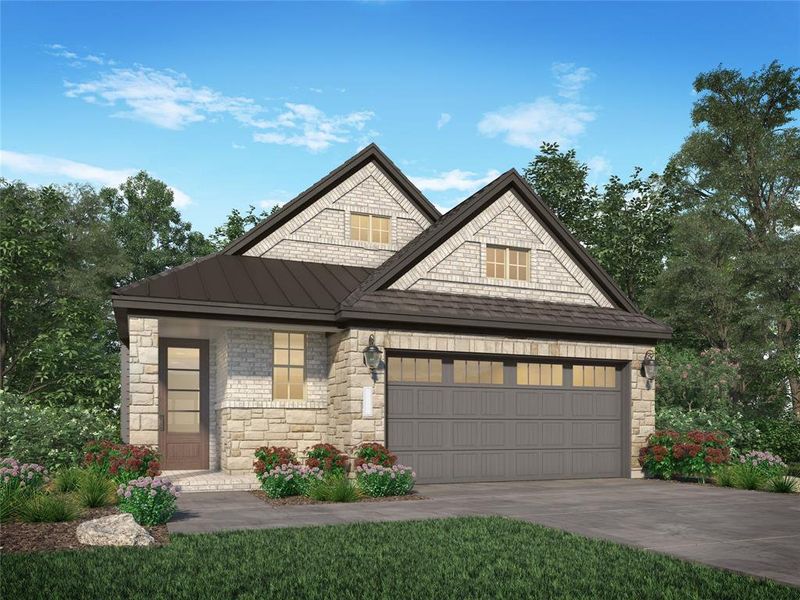 New construction Single-Family house 28831 Window View Drive, New Caney, TX 77357 Everett- photo