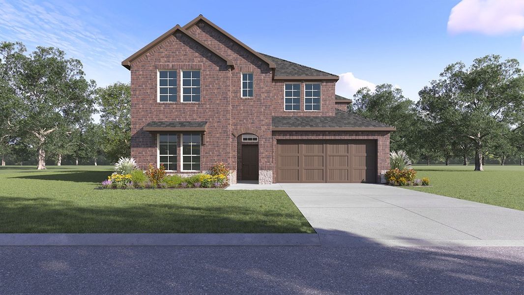 New construction Single-Family house Englewood, 400 Northampton Drive, Little Elm, TX 75068 - photo