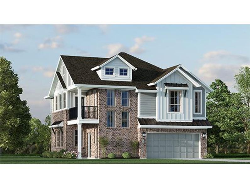 New construction Single-Family house 16322 Ringlet River Trail, Humble, TX 77346 Riverdale - Courtyard Collection- photo