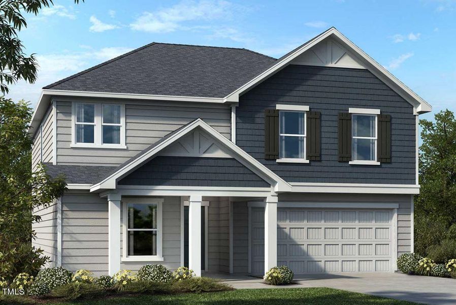 New construction Single-Family house 476 Thorny Branch Drive, Raleigh, NC 27603 Plan 2338- photo