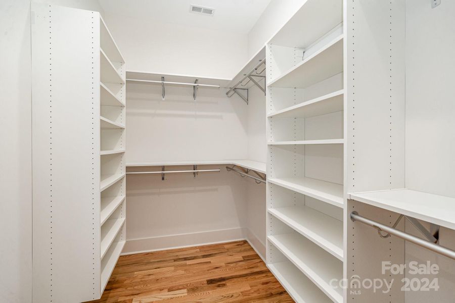 PRIMARY WALK IN CLOSET