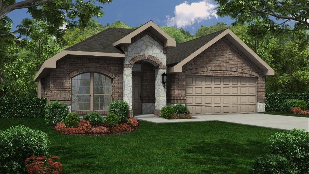 New construction Single-Family house 236 Eagleville Drive, Alvin, TX 77511 The Amherst- photo
