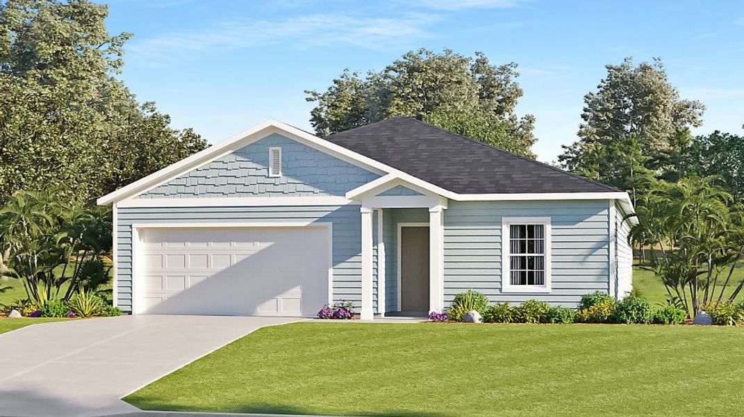 New construction Single-Family house Charle II, 2717 Pointed Leaf Road, Green Cove Springs, FL 32043 - photo