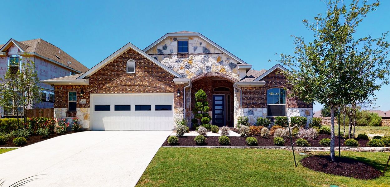 New construction Single-Family house 213 Sawtooth Oak Drive, Seguin, TX 78155 Bryant- photo