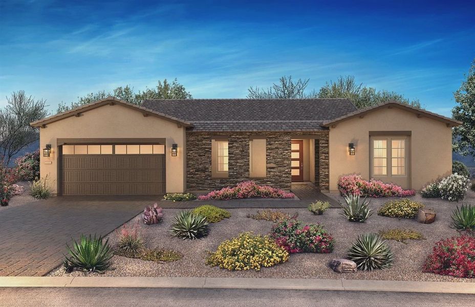 Hacienda Ranch Exterior, Color 8