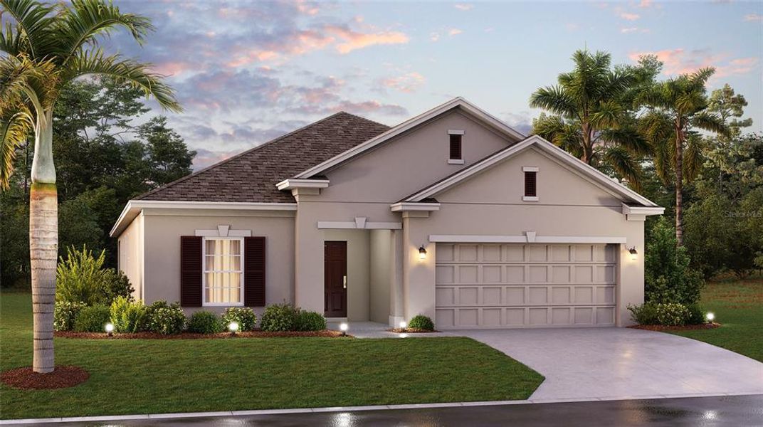 New construction Single-Family house 1804 Ross Hammock Avenue, Groveland, FL 34736 Allentown- photo
