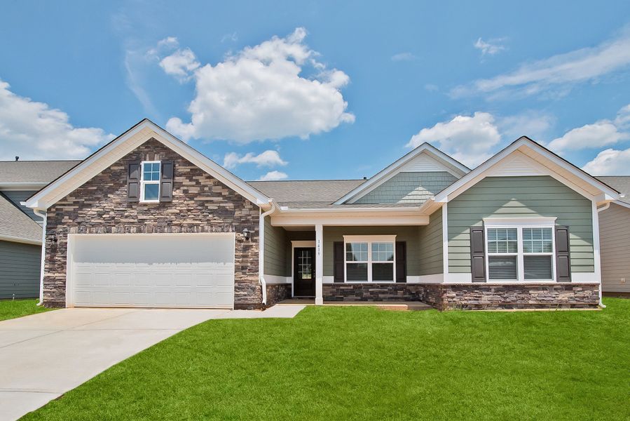 New construction Single-Family house The Lancaster, 12475 Pine Bluff, Midland, NC 28107 - photo