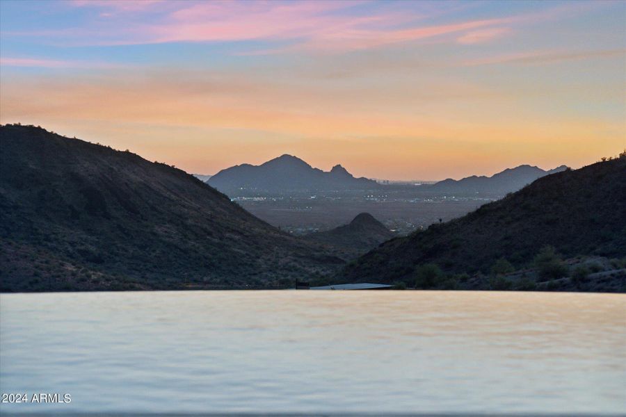 Infinity Edge and Camelback Mtn.