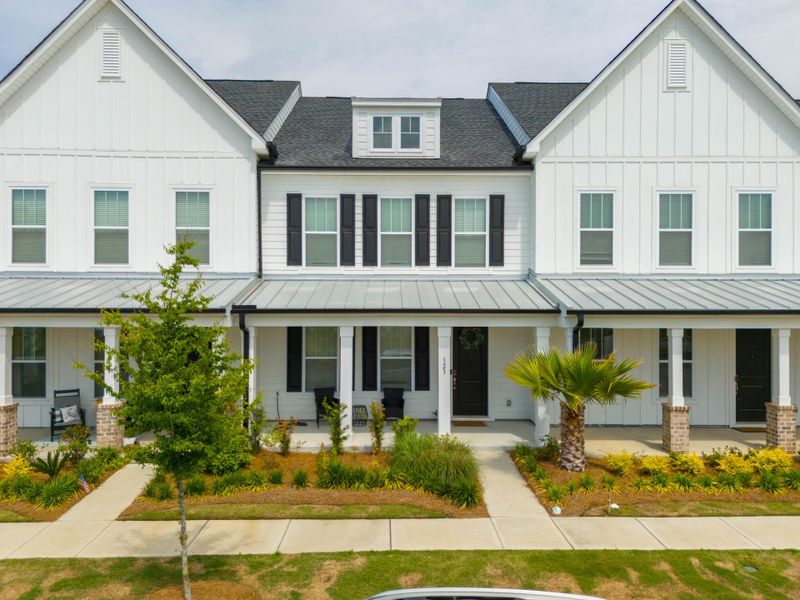 New construction Townhouse house 127 Summer Tanager Drive, Ravenel, SC 29470 - photo