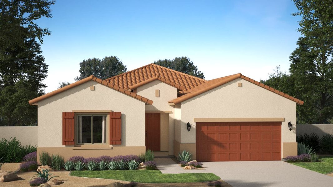 Spanish Elevation | Fremont | Wildera – Peak Series | New Homes in San Tan Valley, AZ | Landsea Homes