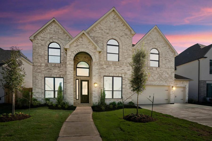 New construction Single-Family house Falcon II 3784.3, 1460 North Teralyn Hills Drive, Willis, TX 77318 - photo