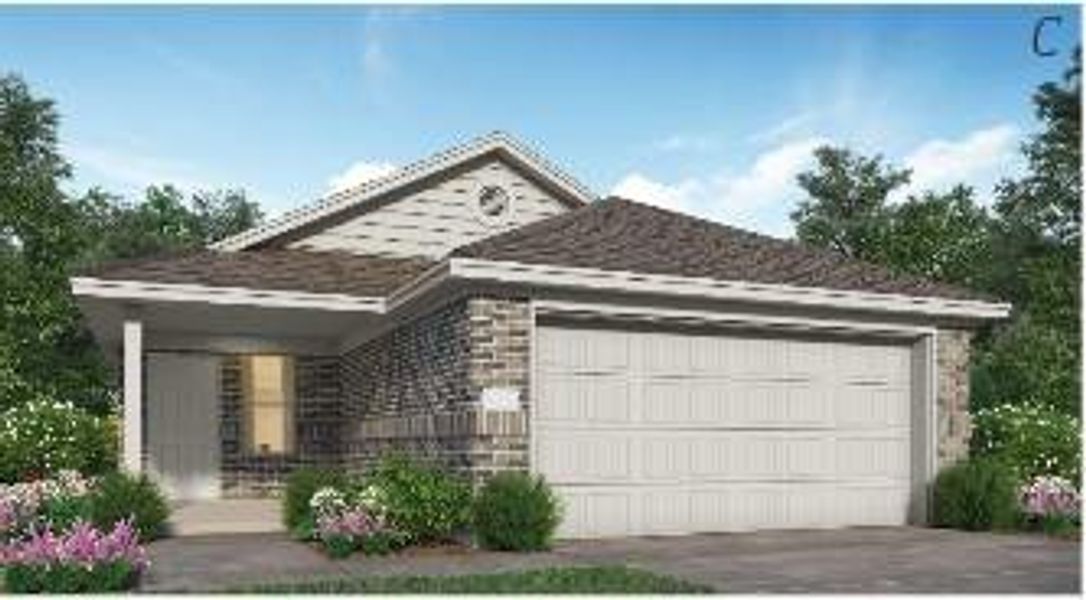 New construction Single-Family house 21019 Arcata Forest Trail, Humble, TX 77338 Chestnut II- photo