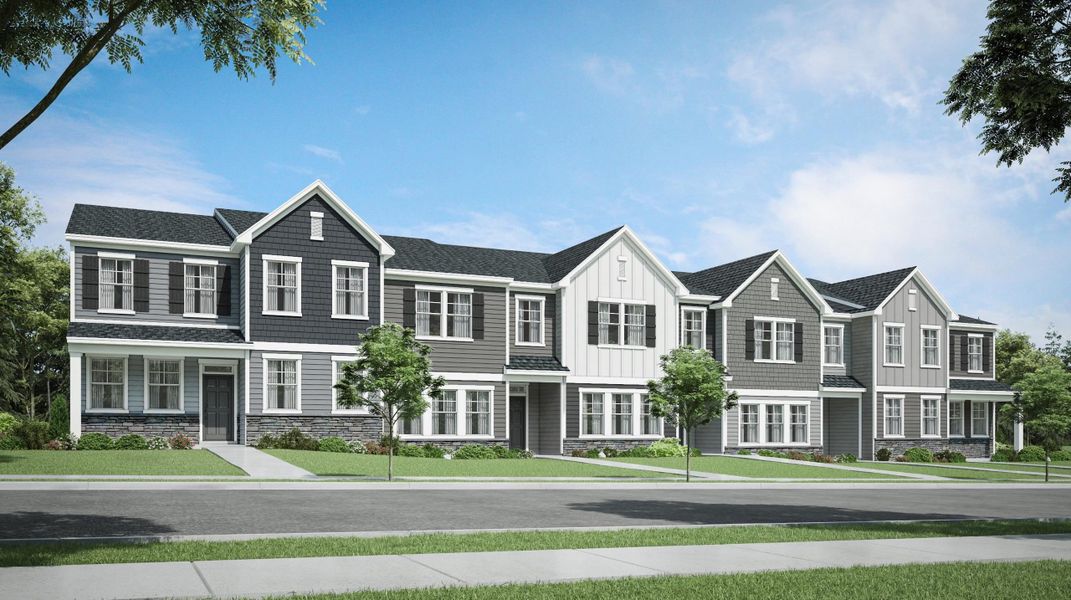 New construction Townhouse house 1521 Foal Run Trail, Unit 97, Wake Forest, NC 27587 - photo