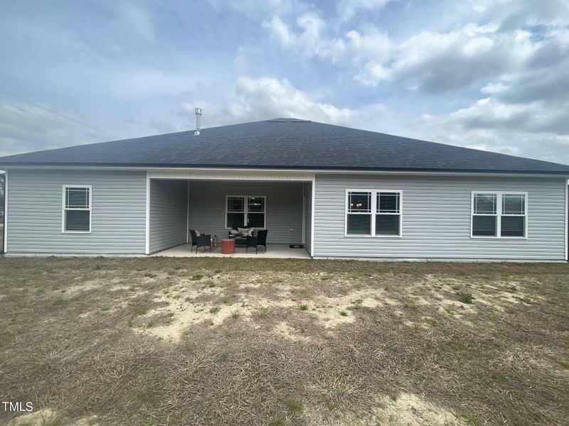 Covered Recessed Patio