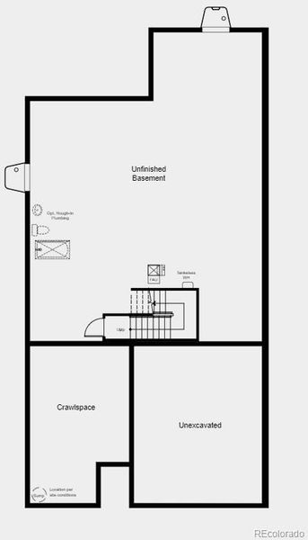 Structural options include: 9' unfinished basement, bedroom 3 in place of flex, and outdoor living 1