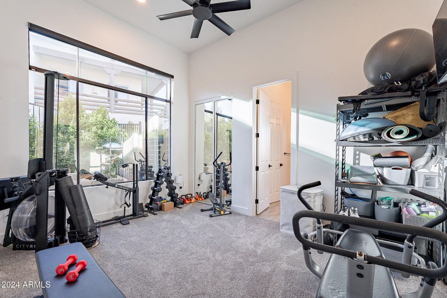 Guest Bedroom #3 | Fitness Room