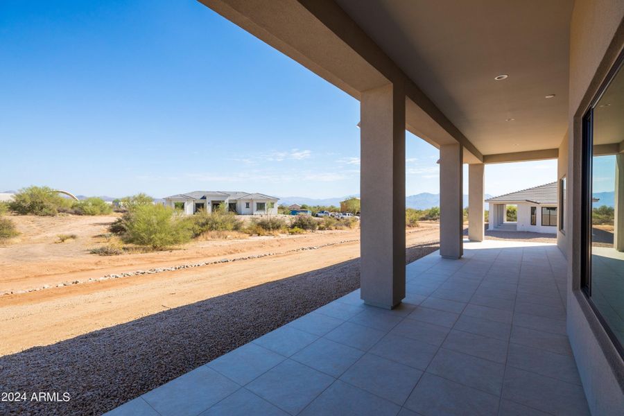 Extended Tile Patio