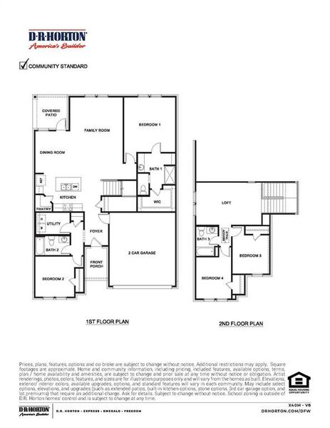 New construction Single-Family house 2303 Peregrine Way, Crandall, TX 75114 X40M Midland- photo