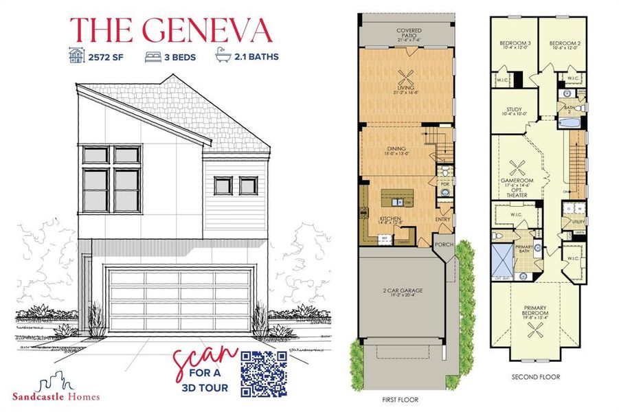 Innovative Design: The Geneva model redefines flexible living, with a detailed 3D model to explore every possibility for your lifestyle. Scan to see!