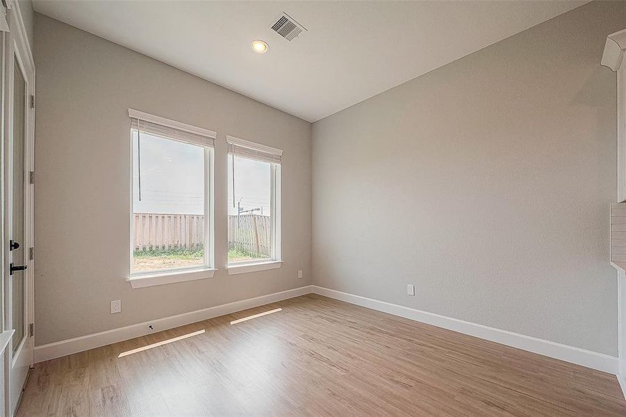 Dining Area with Doors to Covered Patio