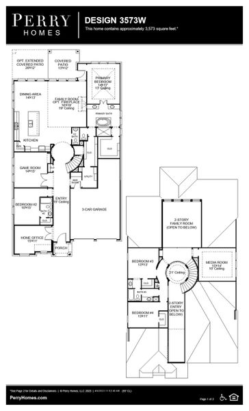 New construction Single-Family house 4622 Rustic Garden Lane, Fulshear, TX 77441 Design 3573W- photo