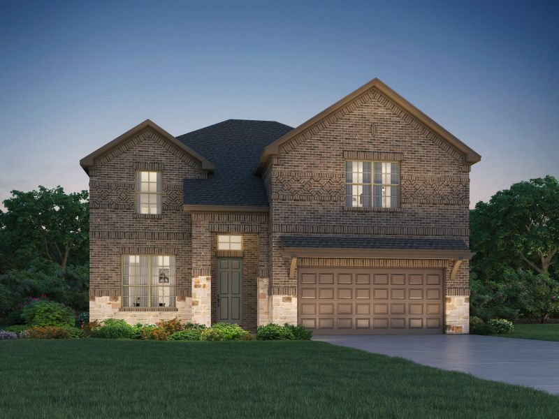 New construction Single-Family house 8406 Hazel River Drive, Richmond, TX 77406 The Cedar (L412)- photo