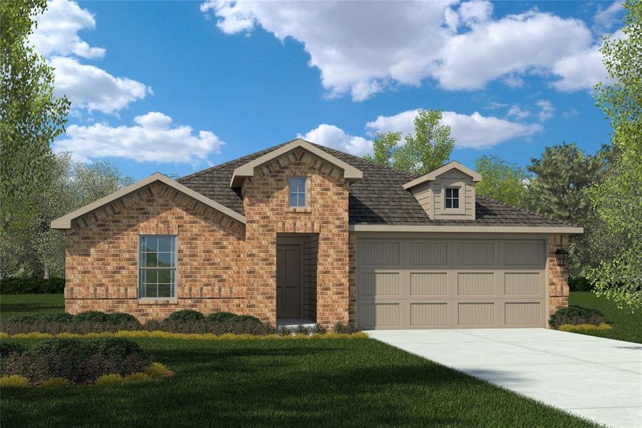 New construction Single-Family house 13495 Stage Coach Lane, Cresson, TX 76035 Justin- photo
