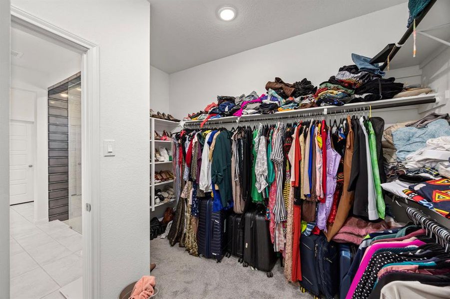 Master closet