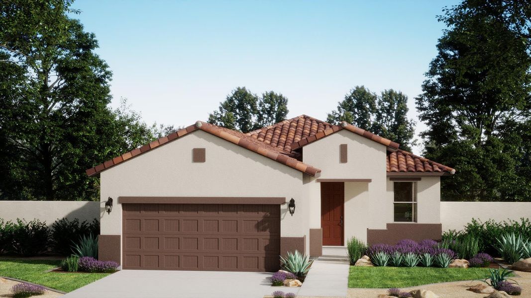Spanish Elevation | Madera | Wildera – Canyon Series | New Homes in San Tan Valley, AZ | Landsea Homes