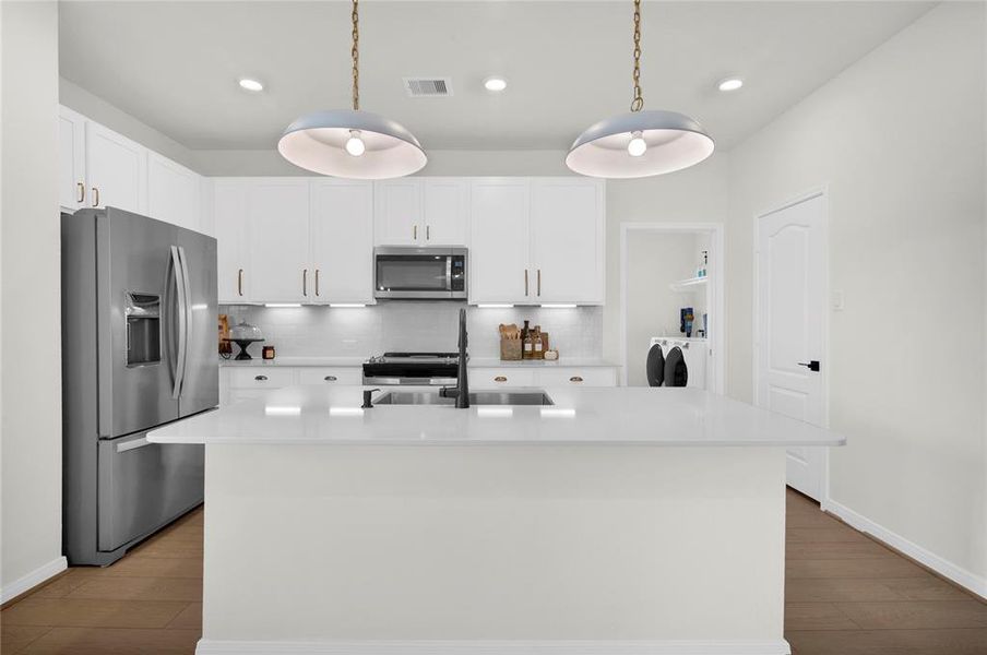 Gorgeous modern kitchen with lots of space!