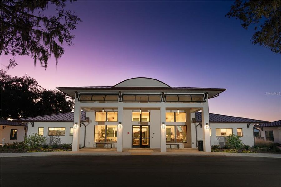 Clubhouse at Night