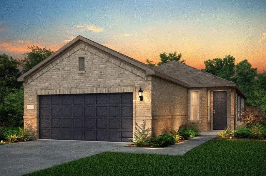 New construction Single-Family house 107 Clay Hill St, Georgetown, TX 78633 Compass- photo