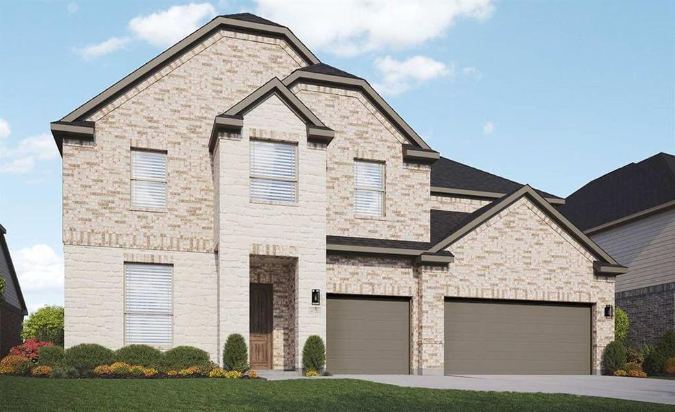 New construction Single-Family house 1908 Windy River Path, Leander, TX 78641 Classic Series - Cornell- photo