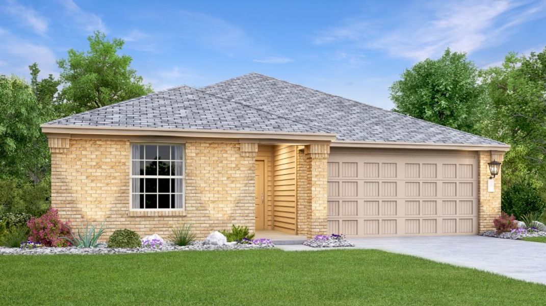 New construction Single-Family house Pierson, 100 Greystone Court, Marble Falls, TX 78654 - photo