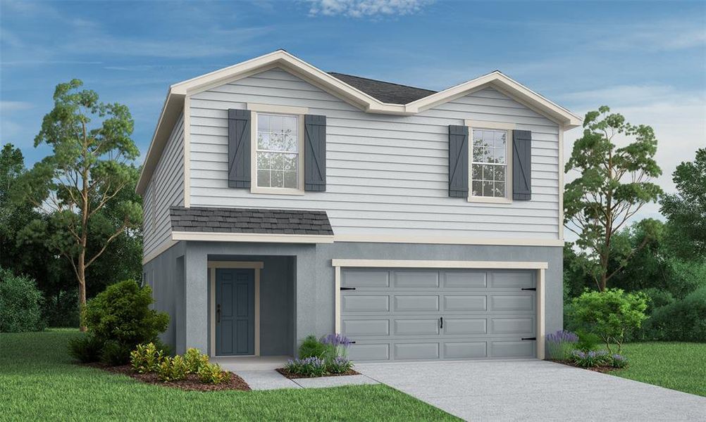 New construction Single-Family house 5616 Maddie Drive, Haines City, FL 33844 Seabrooke II - photo