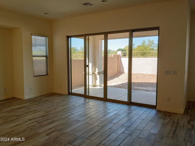 Great Room w/Multi-Slide Patio Door