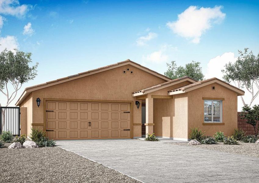 New construction Single-Family house Ash, 24537 West Alta Vista Road, Buckeye, AZ 85326 - photo
