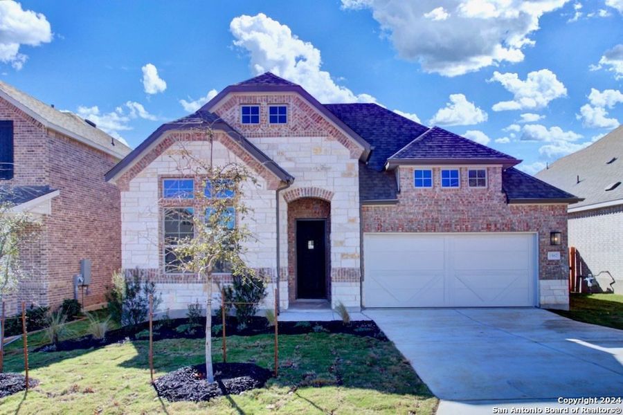 New construction Single-Family house 1587 Seekat Drive, New Braunfels, TX 78132 Premier Series - Willow- photo