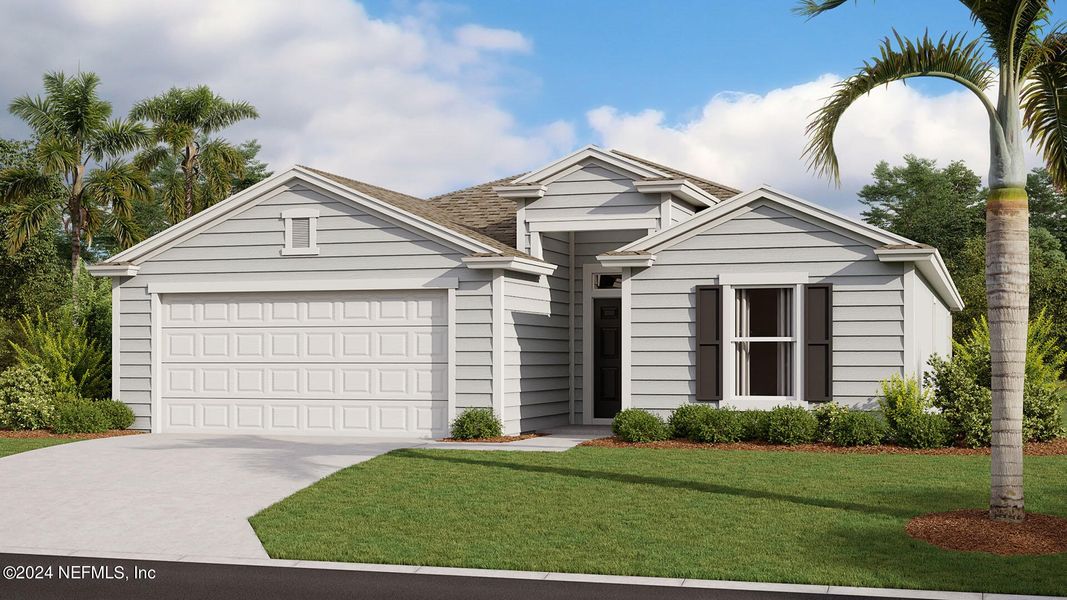 New construction Single-Family house 2840 Wild Pine Lane, Green Cove Springs, FL 32043 - photo