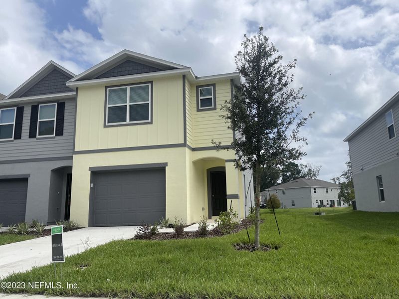New construction Townhouse house 3312 Penny Cove Lane, Jacksonville, FL 32218 The St. Augustine- photo