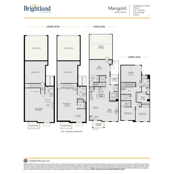 Marigold Floor Plan