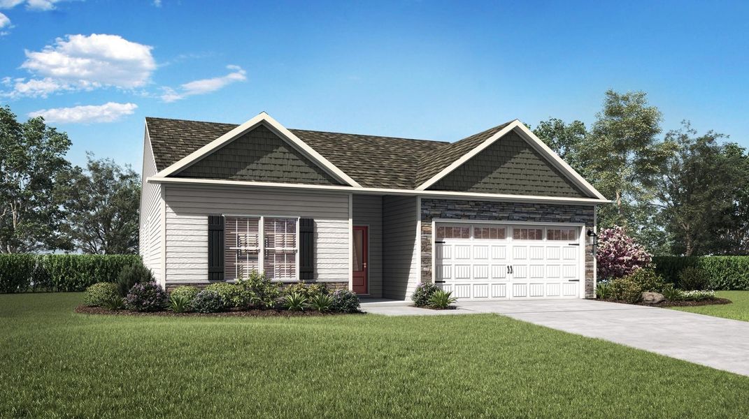 New construction Single-Family house 130 Symmetry Loop, Youngsville, NC 27596 - photo