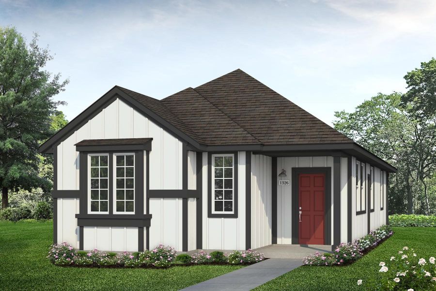 New construction Single-Family house 1326 Casetta 2022, 182 Hortus Drive, Niederwald, TX 78640 - photo