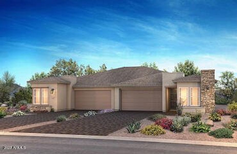 New construction Townhouse house 4186 Prairie Schooner Road, Wickenburg, AZ 85390 - photo