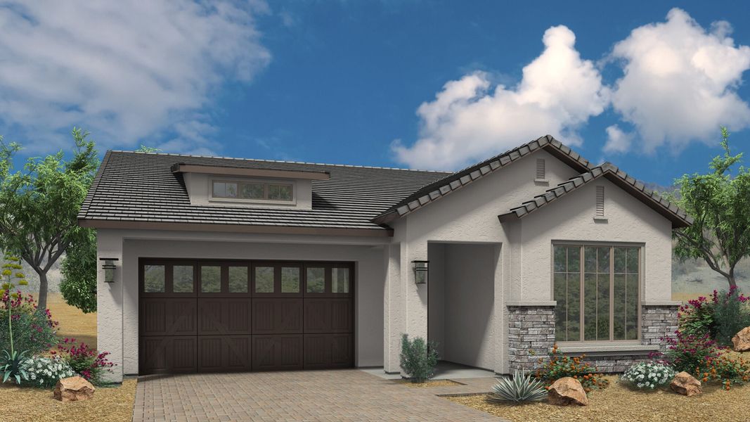 New construction Single-Family house Traverse, 4908 North Regent Street, Buckeye, AZ 85396 - photo