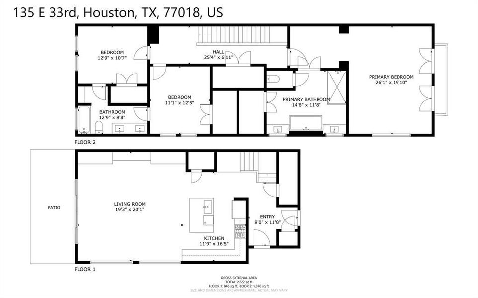 Floorplan of 153 E 33rd St.